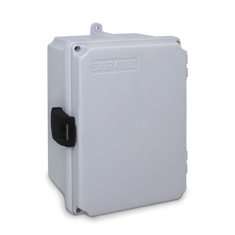 Caixa Plastica C20-14-10cm Pq C/ Fecho Baixa Sibratec