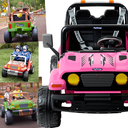 Ver imagem 4 de Carro Eletrico Jipe Infantil Peg Perego Ranger 538 Off Road 12v Modelo:rosa