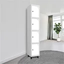 Ver imagem 4 de Armário Roupeiro de Aço 4 Portas