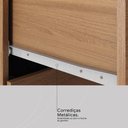 Ver imagem 6 de Guarda Roupa Casal 6 Portas e 2 Gavetas Dallas - Amêndola Touch/off White
