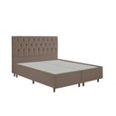 Ver imagem 4 de Kit Cama Box Queen e Cabeceira em Madeira Maciça Espresso Móveis Marrom