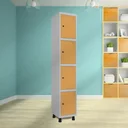 Ver imagem 5 de Armário Roupeiro de Aço 4 Portas