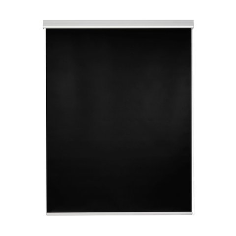 Persiana Rolo Blackout Vinilico Bando 1,80 X 2,20 Preto