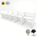 Ver imagem 4 de Espaço de Trabalho Call Center para 10 Pessoas Br 4,60m F5 Cor:branco