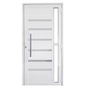 Ver imagem 3 de Porta de Alumínio Com Vidro Lado Esquerdo 210x80cm Branco WM Esquadrias