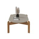 Ver imagem 7 de Kit 2 Peças com Mesa de Centro e Mesa Lateral Lizz