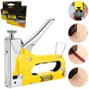Ver imagem 1 de Grampeador Pinador Manual Profissional 3 em 1 Pressão + 2000 Grampos 8mm