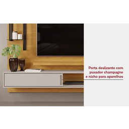 Painel Mila Cedro/bali Tvs até 60 Polegadas - Dj - 3