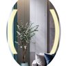 Espelho Oval 70x50cm Touch Led 3000k Avalon Reduna - 2