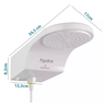 Chuveiro Fit Eletrônico Branco 6800W 220v Hydra Dpft.e.682br - 3