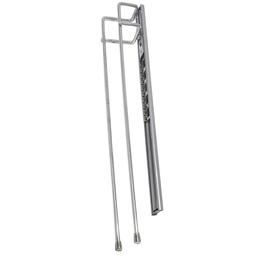 Porta Pano de Prato Duplo Slim Organizador Cozinha Embutido - 4