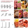 Amzchef Moedor de Carne Compatível com Kitchenaid Stand Mixer (prata) - 2