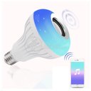 Ver imagem 1 de Lâmpada Led 12w E27 Rgb Colorida com Caixa de Som