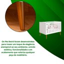 Ver imagem 3 de Berco Noah Retro Branco Fosco - Moveisaqui