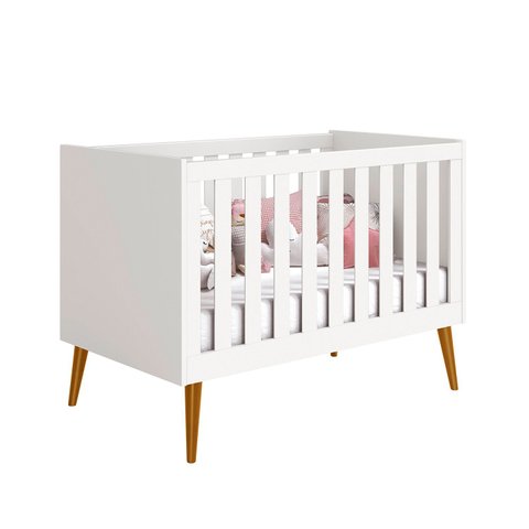 Berco Noah Retro Branco Fosco - Moveisaqui