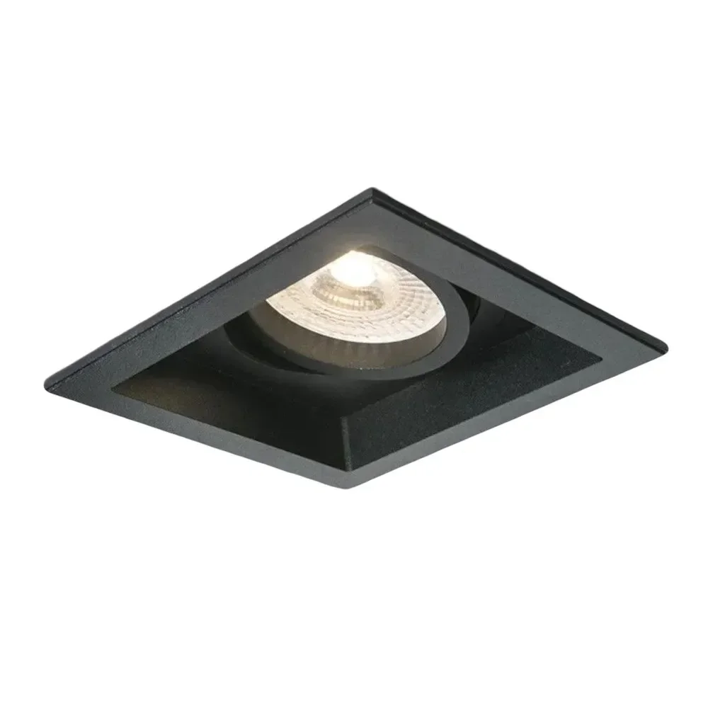 Spot Led Embutido de Teto Face Recuada Par20 Branco e Preto Pix:Preto - 3
