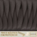 Ver imagem 6 de 7 Cadeiras Atenas Tricô Náutico e Alumínio com Proteção Uv para Varanda, Cozinha, Área, Jardim - Pin