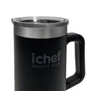 Ver imagem 5 de Caneca Térmica para Chopp com Tampa Smart Cup Ichef 710 ml | Preto