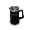 Ver imagem 3 de Caneca Térmica para Chopp com Tampa Smart Cup Ichef 710 ml | Preto
