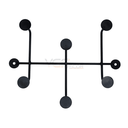 Ver imagem 3 de Cabideiro Oito Pontos Ferro Estilo Industrial Decorativo