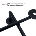 Ver imagem 6 de Cabideiro Oito Pontos Ferro Estilo Industrial Decorativo