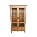 Ver imagem 1 de Cristaleira Madeira de Demolição 2 Portas 2 Gavetas e Pés Luiz XV Sudeste Rústico