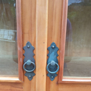 Ver imagem 4 de Cristaleira Madeira de Demolição 2 Portas 2 Gavetas e Pés Luiz XV Sudeste Rústico