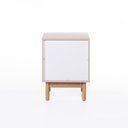 Ver imagem 4 de Mesa de Cabeceira Kaki 2 Gavetas 58 Cm X 43 Cm X 40 Cm Rosa Sakura