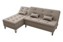 Ver imagem 4 de Sofá Cama com Chaise 3 Lugares 2,00 Mts Nice Matrix