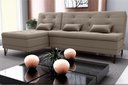 Ver imagem 2 de Sofá Cama com Chaise 3 Lugares 2,00 Mts Nice Matrix