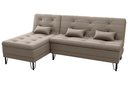 Ver imagem 1 de Sofá Cama com Chaise 3 Lugares 2,00 Mts Nice Matrix