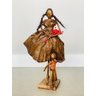 Escultura Mãe e Filho. Artesanal. Feito à mão. Papietagem - 1