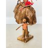Escultura Mãe e Filho. Artesanal. Feito à mão. Papietagem - 4