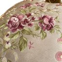 Ver imagem 3 de Cadeira de Jantar Clássica Dourada com Estofado Floral 120X52cm para Sala de Jantar