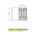Ver imagem 4 de Divisor de Talheres Inox 280x450 Mm Fgvtn