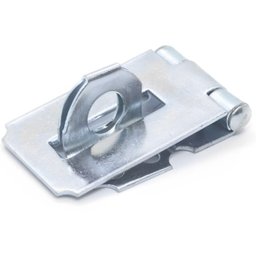 Dobradiça Porta Cadeado Fecho Trinco Zincado 14cm para Portão Gaveta Armário | Silvana | Kit 06 Un - 7