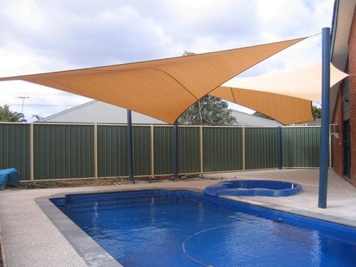 Tela Decorativa Sombrite 90% Bege 4x5 Bainha E Ilhós - 3