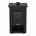 Ver imagem 6 de Calefator com Depósito para Lenha Dupla Combustão Pyron Preto Fosco - Venax