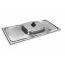 Ver imagem 2 de Pia de Cozinha Inox com Válvula 120x52,5cm Multimóveis Cr25351 Inox