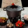 Fondue Ferro Preto 1,6 Litros com 6 Espeto Santana Premium - 5