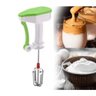 Batedor Manual Mix Ovos Suco Milk Shakes Clara em Neve - 2