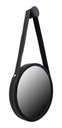 Ver imagem 1 de Espelho Redondo Adnet Alça 60cm + Suporte - Premium Luxo - Preto