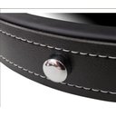 Ver imagem 3 de Espelho Redondo Adnet Alça 60cm + Suporte - Premium Luxo - Preto