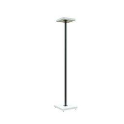 Expositor de Bolas Calçados Bonés 1 Coluna Central para Loja Linha Screw New Comac Branco/preto - 1