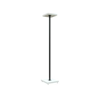 Expositor de Bolas Calçados Bonés 1 Coluna Central para Loja Linha Screw New Comac Branco/preto