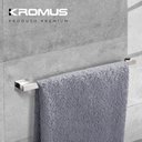 Ver imagem 2 de Toalheiro Porta Toalha Banho Banheiro 70 cm Inox - Kromus RT0306