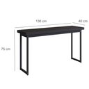 Ver imagem 3 de Aparador Oxford 136cm Preto