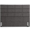 Ver imagem 3 de Cabeceira Cama Box Casal King 195 Cm Roma W01 Linho Cinza Escuro - Lyam