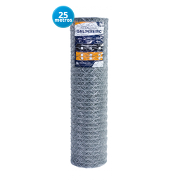 TELA HEXAGONAL GALINHEIRO TAG MALHA 2" FIO BWG 18 (1,24mm) RL 25X0,8m - 4