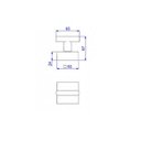Ver imagem 5 de Kit Misturador Parede e 02 Acabamentos Soul Red Gold Deca